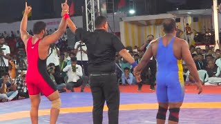 manjot sarnobat final kusti win mh kesri dharashiv [upl. by Ynaffat]