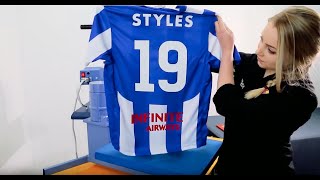 How to Heat Press a Soccer Jersey Name and Number [upl. by Bibbye479]