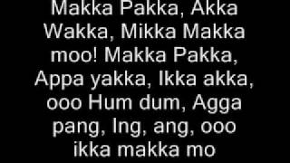 makka pakka song  lyrics video [upl. by Bueschel]