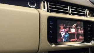 Range Rover L405  Dual View Screen [upl. by Elimay]