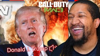 Trump Plays Modern Warfare 3 Voice Troll [upl. by Naruq]