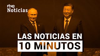 Las noticias del JUEVES 16 de MAYO en 10 minutos  RTVE Noticias [upl. by Niawat]