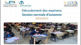 FSTEE  Déroulement des examens de la session normale dautomne  chiffres et témoignages [upl. by Treacy52]