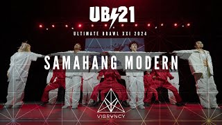 Samahang Modern  Ultimate Brawl XXI 2024 VIBRVNCY Front Row 4K [upl. by Cornela]