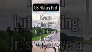 US History Fact MLK’s ‘I Have a Dream’ Speech Was Partly Improvised [upl. by Kennith]