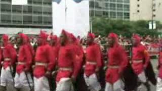 Argentina celebra su bicentenario con un desfile militar [upl. by Anuayek]