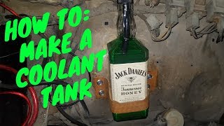 HOW TO Make a coolant reservoir tank [upl. by Cirala]