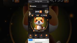 NEW AIRDROP BABY DOGE PAWS 15 JULY 2024 babydogepaws babydoge [upl. by Gove161]