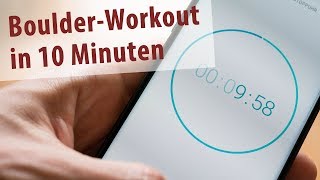 Mehr Kraft fürs Klettern und Bouldern in 10 Minuten [upl. by Llirrem221]