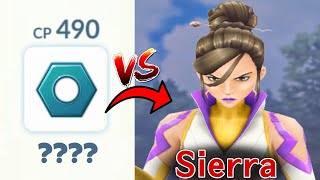 ONE Pokémon Below 500 CP vs SIERRA’s New Lineup in Pokemon GO [upl. by Sanez338]