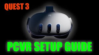 Quest 3 PCVR Setup Guide  Meta Link Wired Cable [upl. by Queen]