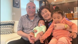 Magical Moments Korean Great Grandparerents Meet Blasian Grandsons Love Knows No Distance🇰🇷🇹🇹 [upl. by Olivia926]