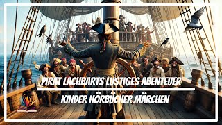 Hörbuch  Pirat Lachbarts LustigesAbenteuer  Hörspiel Fantasie Geschichte Kinder Märchen Deutsch [upl. by Enimrej981]