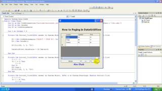 How to Create Paging in DataGridView [upl. by Nyleikcaj]