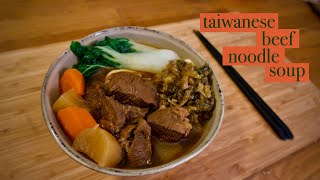 taiwanese beef noodle soup [upl. by Eednam]