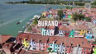 Burano Italy  Most Colorful Place  Travel  Explore Edge [upl. by Ydarb907]