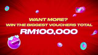 Lazada Biggest Voucher Drop  66 Super Wow Sale [upl. by Ahseenak]