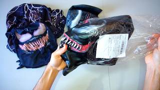 Unboxing Venom Costume Suit Masks [upl. by Lira]