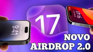 IOS 17 Como ativar o novo compartilhamento de arquivos AIRDROP 20 [upl. by Alten]