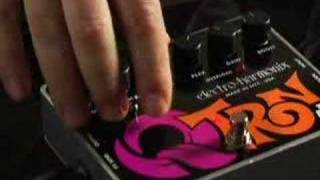 QTron Plus  Demo by Dan Miller  Envelope Filter with Effects Loop  Electro Harmonix [upl. by Furgeson]