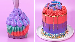 Creative Unicorn Cake Decorating Ideas  The Most Beautiful Colorful Cake Decorating Videos [upl. by Nauqas397]