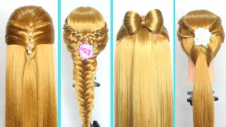 Acconciature FACILI e VELOCI ⏰💥 alla portata di tutti parte 4  Quick and Easy hairstyles [upl. by Drucill544]