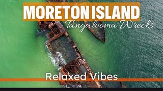 Relaxed Vibes at MORETON ISLAND  TANGALOOMA WRECKS  4x4  The DESERT  3rd LARGEST SAND ISLAND [upl. by Hameean314]