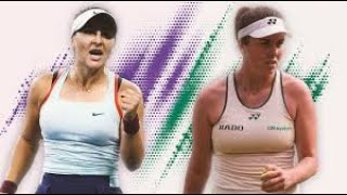 Bianca Andreescu vs Linda Noskova  Wimbledon 2024 [upl. by Scholz]