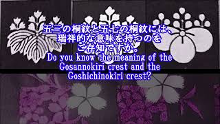 【家紋】桐花紋の由来🎌Origin of quotKirihanaquot crest [upl. by Alithea]