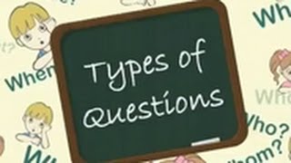 Types of Questions  English Grammar  iken  ikenedu  ikenApp [upl. by Arleta]