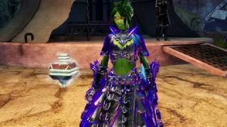 GW2 Polysaturating Reverberating InfusionRed Purple with mystic ooze and Permafrost dye [upl. by Gudrun222]