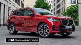 2025 BMW X3 M50 xDrive in Fire Red  A Bold Statement in Performance and Style [upl. by Madian]