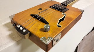 Cohiba 3 string cigar box guitar [upl. by Rosemarie870]