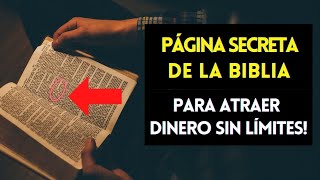 Página SECRETA DE LA BIBLIA para Atraer DINERO sin Límites  La Ley de Atracción [upl. by Amitak]