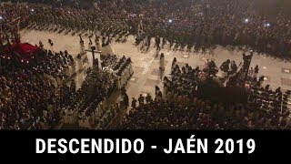 Encierro Cristo Descendido de la Cruz 2019  Buena Muerte  Semana Santa Jaén [upl. by Iphigenia]