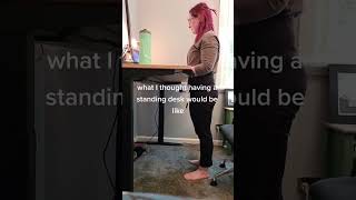 MyDepot Adjustable Standing Desk Perfect for Home Office Setup [upl. by Ahseikram]