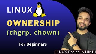 Linux Chown Chgrp Command in Hindi  Linux File Ownership Command [upl. by Niela510]