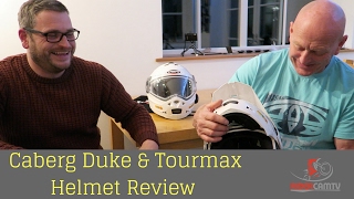 Caberg Duke and Tourmax review and comparison  Great Helmets [upl. by Adnuhsor]