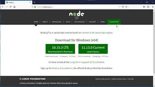 02 intallation of node js [upl. by Assirek]