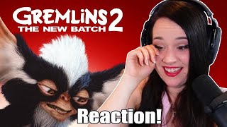 First Time Watching  Gremlins 2 The New Batch Movie Reaction  bunnytails [upl. by Ursola398]