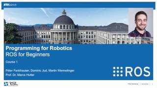 Programming for Robotics ROS Course 1 [upl. by Edmunda410]