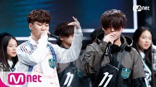 ENG sub schoolrapper2 1회단독 딕키즈크루 윤병호 vs 키프클랜 이병재 학년별싸이퍼 180223 EP1 [upl. by Tupler]