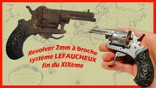 RESTAURATION DUN REVOLVER LEFAUCHEUX ANNÉES 1860 [upl. by Nithsa283]