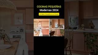 Cocinas Pequeñas Modernas 2024 [upl. by Sharman]