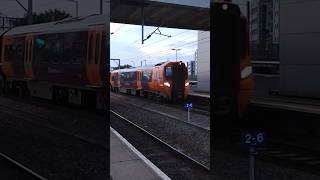 West midland trains class 196003 arriving into Wolverhampton station on 04102024 [upl. by Elvera]