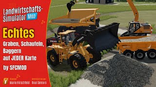 LS22 Mod  Sensation ECHTES Landscaping mit TERRA FARM  LS22 Modvorstellung [upl. by Yruoc]