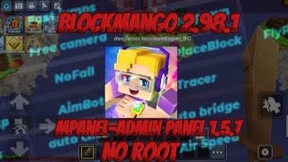 BlockManGo New MPanel 157 no root download in description hack by m7md [upl. by Cuhp422]