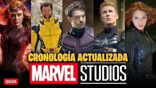 🚨2024 Cronología MARVEL STUDIOS  ORDEN CORRECTO de las SERIES y PELÍCULAS del UCM 🔥 Daredevil [upl. by Cummins]