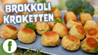 Köstliche Kartoffelkroketten mit Brokkoli Semmelbröseln und Käse [upl. by Osbourn]