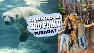 AQUARIO DE SÃO PAULO VALE A PENA QUANTO GASTA ATRAÇÕES [upl. by Oek721]